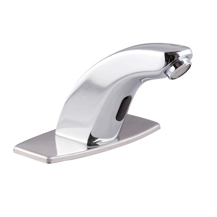 Auto Touchless Sensor Water Tap Brass Commercial Basin Bathroom Faucet